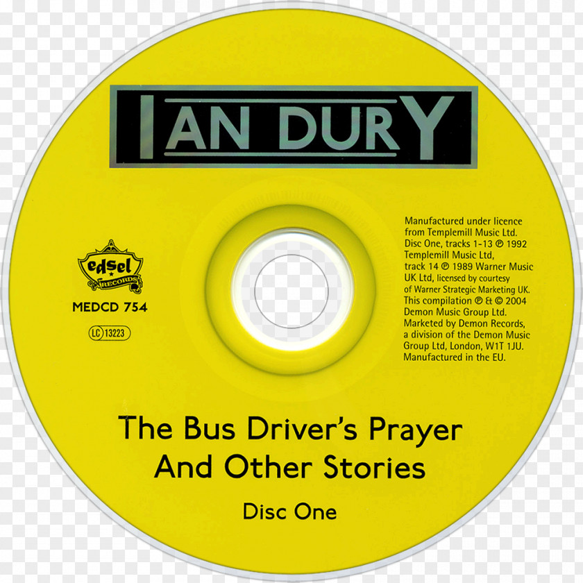 Bus The Driver's Prayer & Other Stories Compact Disc Drivers' PNG