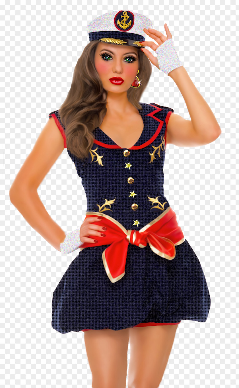 Dress Costume Sailor Clothing Collar PNG