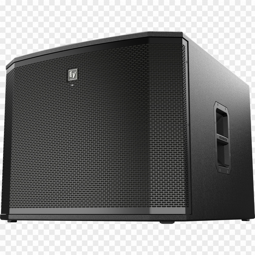 Speaker Electro-Voice Loudspeaker Subwoofer Class-D Amplifier Powered Speakers PNG