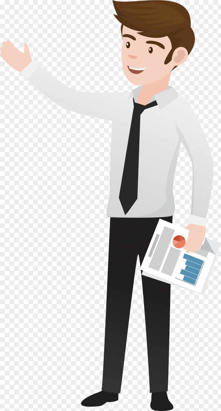 Business Man Kinh Doanh Accounting Computer File PNG