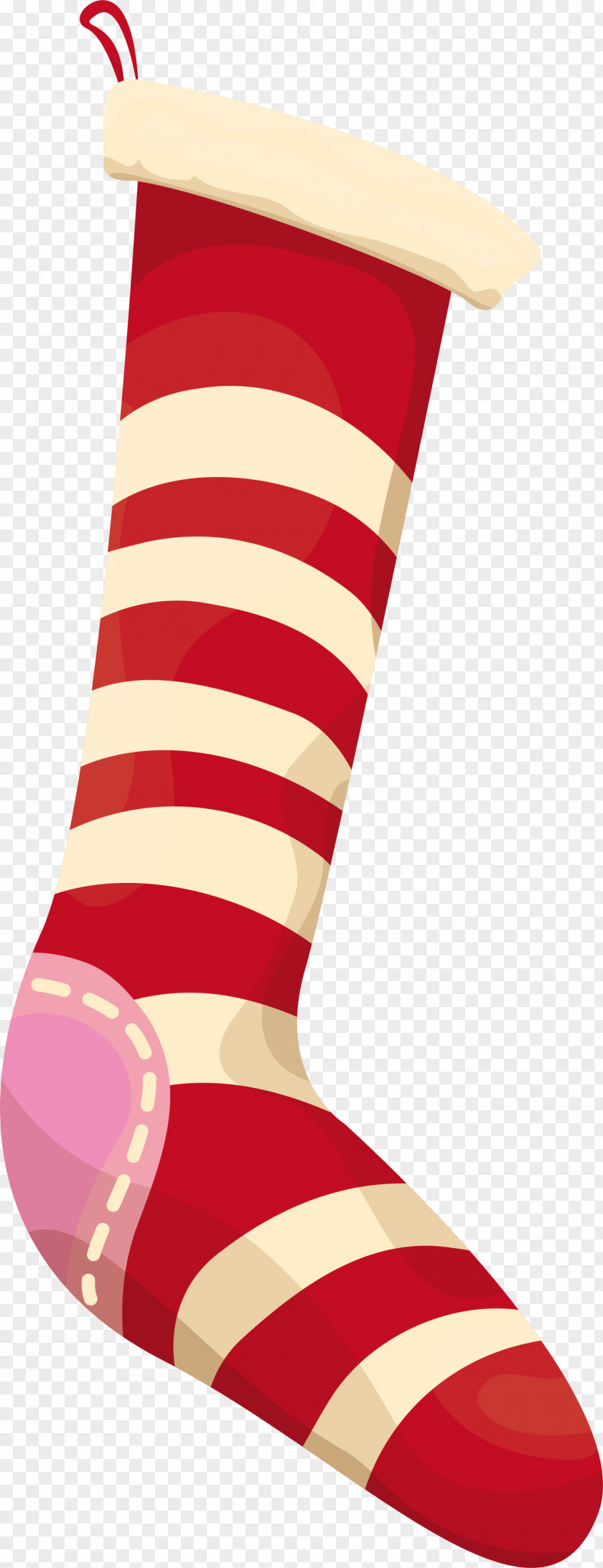 Christmas Red Socks Stocking Sock Photography PNG