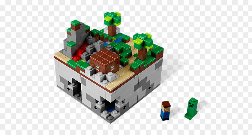 Minecraft Lego Ideas LEGO 21102 Micro World PNG