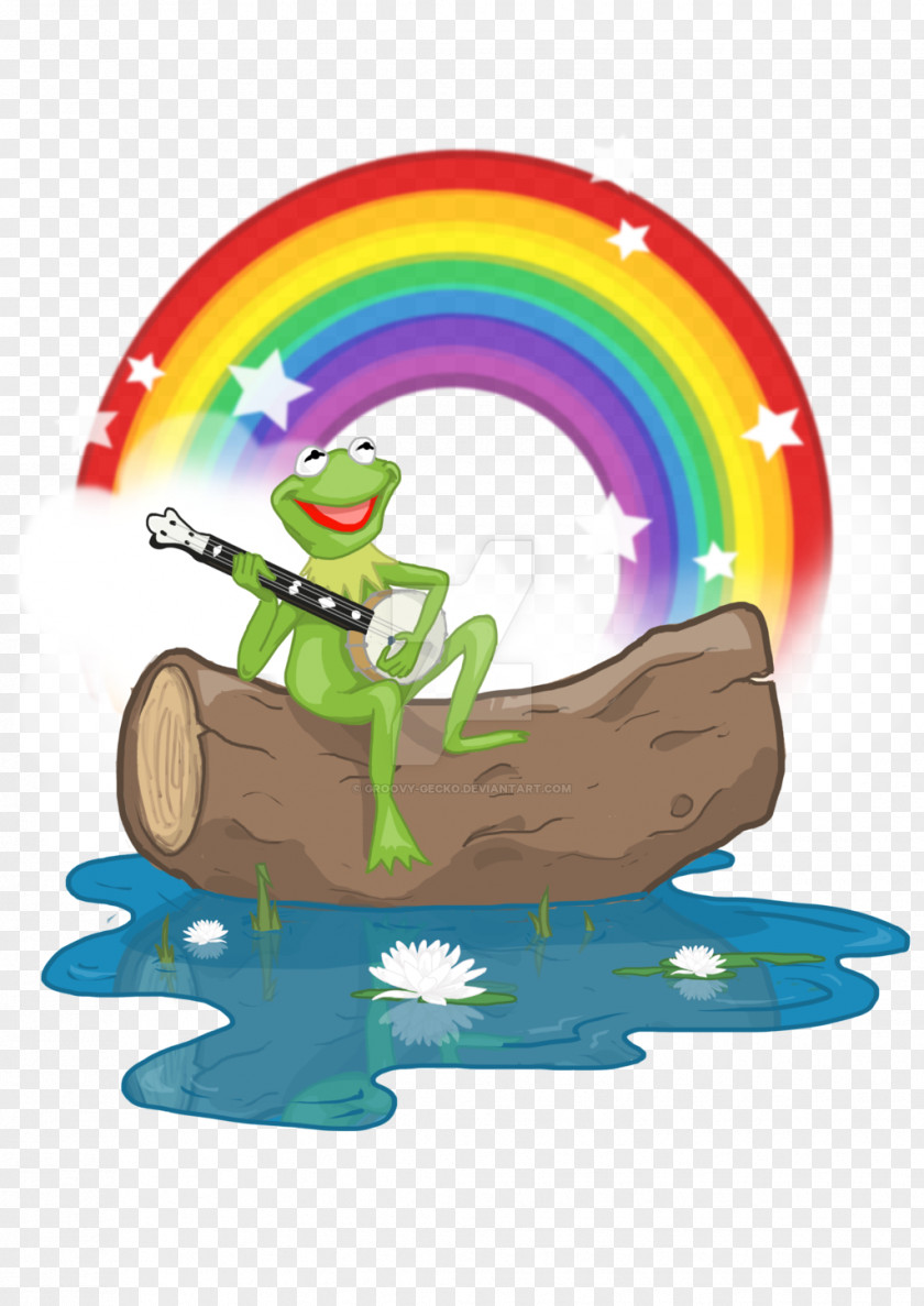 Rainbow Connection Kermit The Frog DeviantArt Artist PNG
