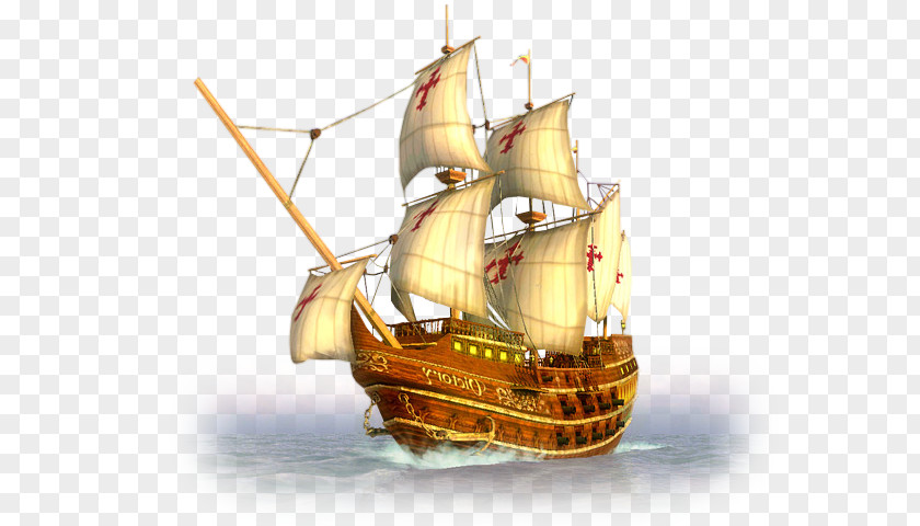 Ship Caravel Galleon Brigantine Clipper Fluyt PNG