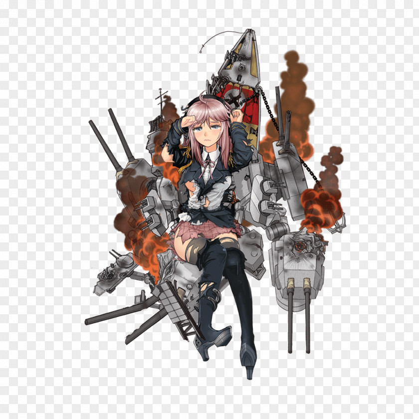 Ship German Battleship Tirpitz Bismarck Girls World Of Warships PNG