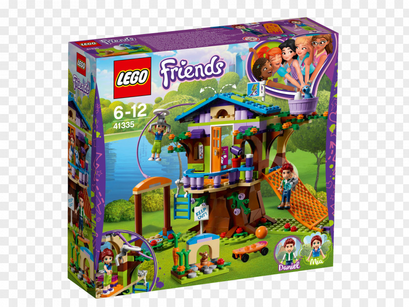 Toy LEGO Friends 41335 Mia's Tree House The Lego Group PNG