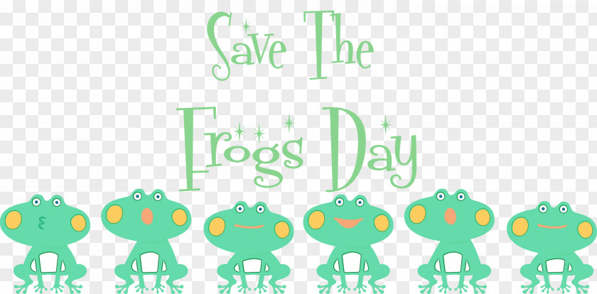 Frogs Logo Cartoon Meter Green PNG