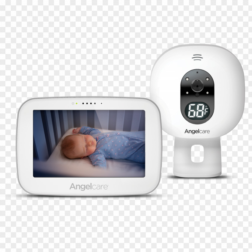 Baby Breath Angelcare Movement Monitor With 4.3 Touchscreen Display And Wire Monitors Computer AC1100 Infant PNG