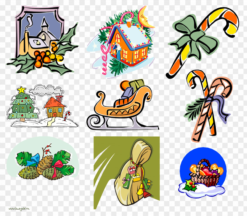 Christmas Gift Clip Art PNG