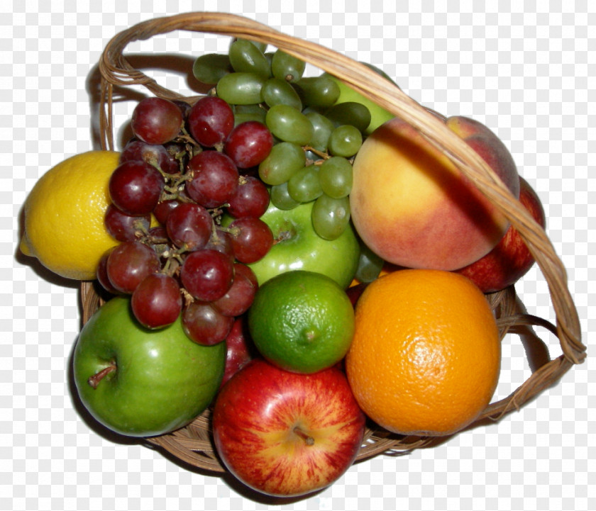 Fruits Basket Organic Food Vegetarian Cuisine Natural Foods PNG
