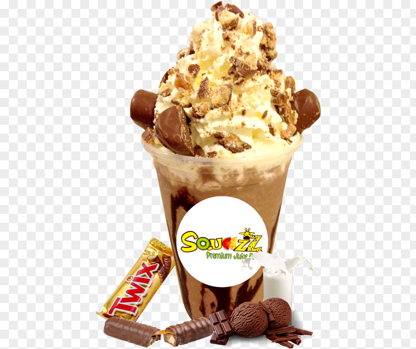 Ice Cream Sundae Chocolate Milkshake Smoothie PNG