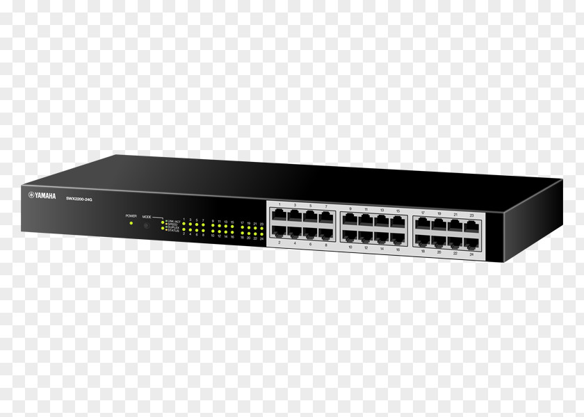 Network Switch Ethernet Hub Router Computer PNG