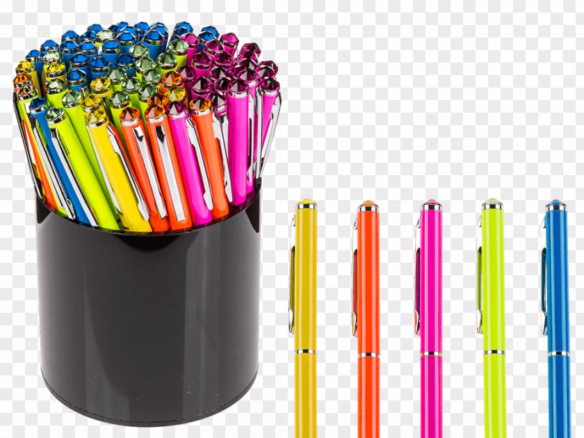 Pencil Swarovski AG Ballpoint Pen Neon PNG