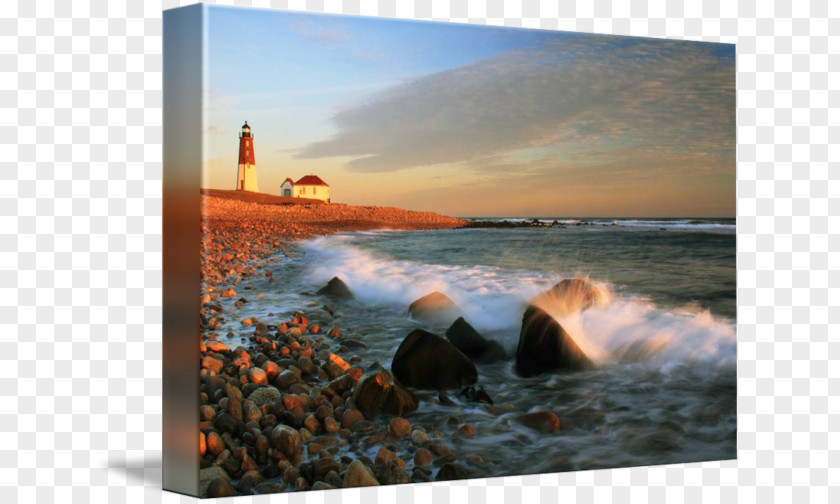 Sea Point Judith, Rhode Island Seascape Gallery Wrap Canvas PNG