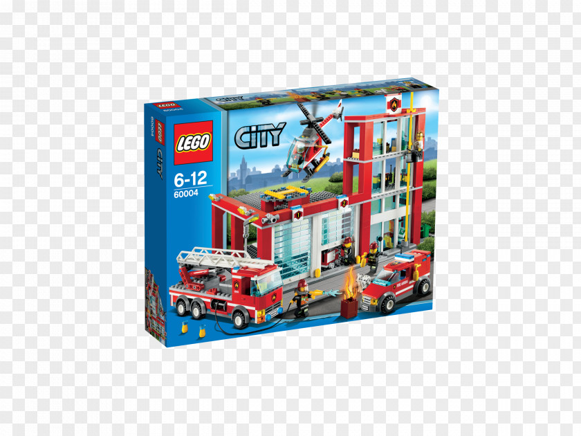 Toy Amazon.com Lego City LEGO 60004 Fire Station PNG