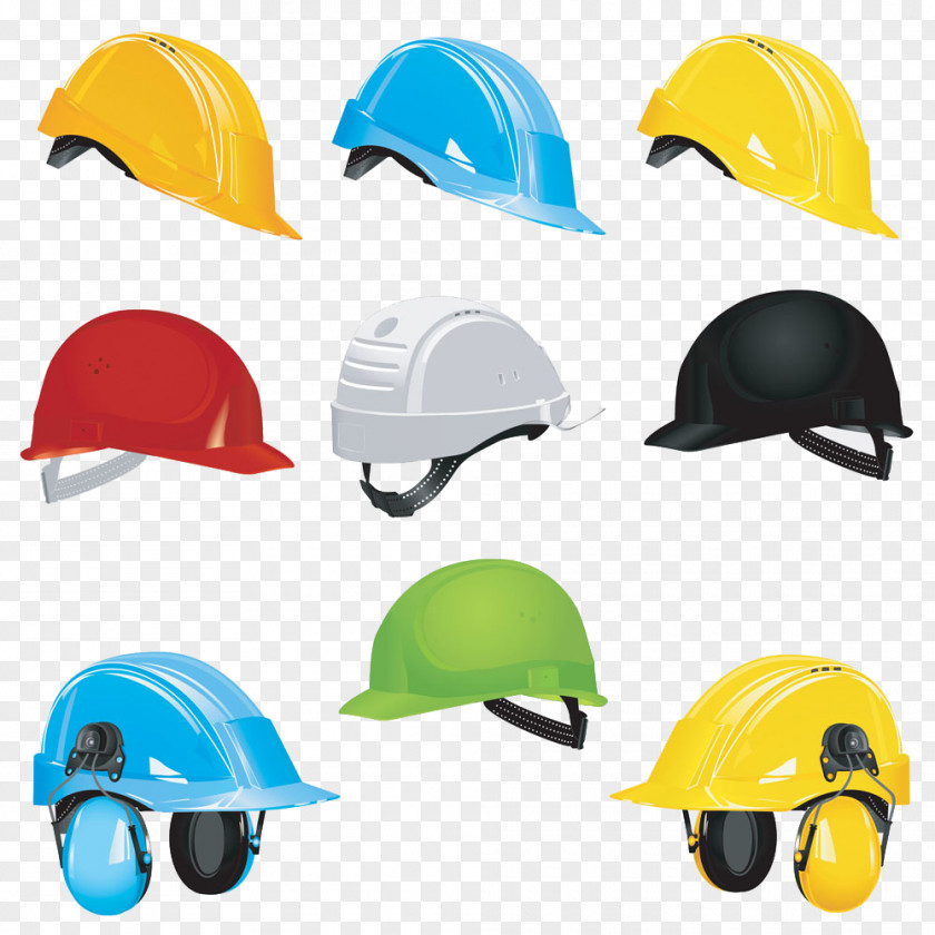 All Kinds Of Helmets Collection Motorcycle Helmet Stock Photography PNG