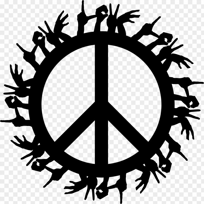 Black Peace Symbol T-shirt Symbols Now PNG