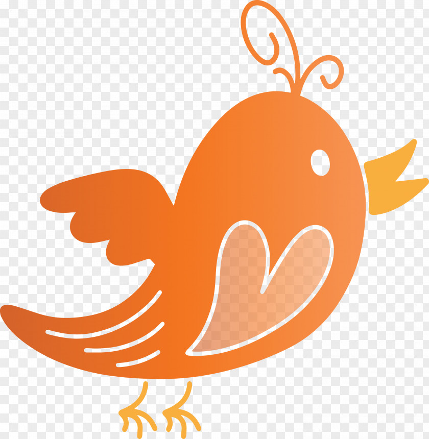 Cartoon Wing Bird Chicken Tail PNG