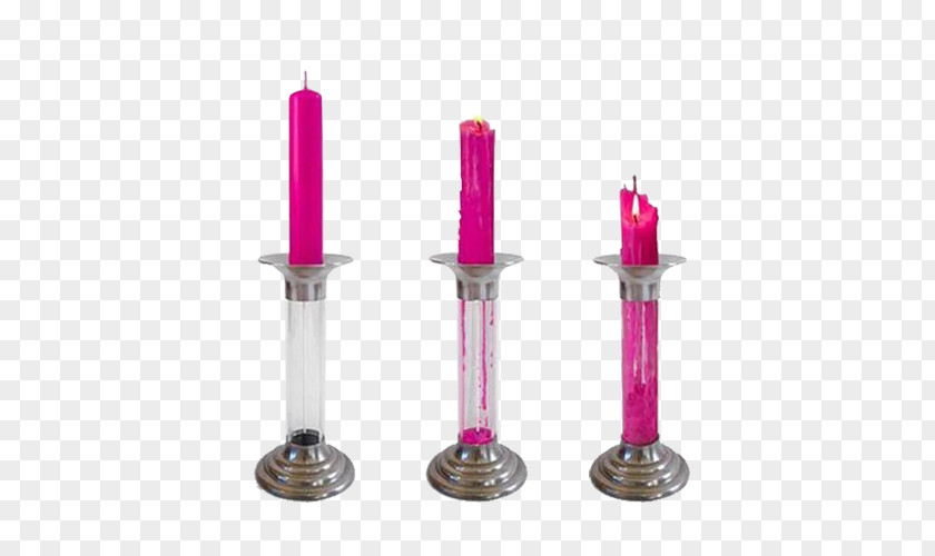 Purple Candle Candlelight Magenta PNG
