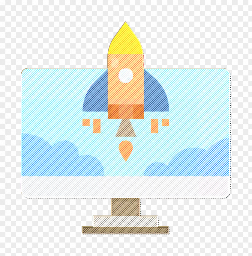 Rocket Icon Startup PNG