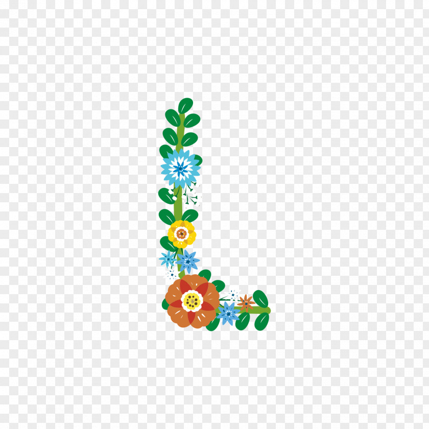 Wreath Letter PNG