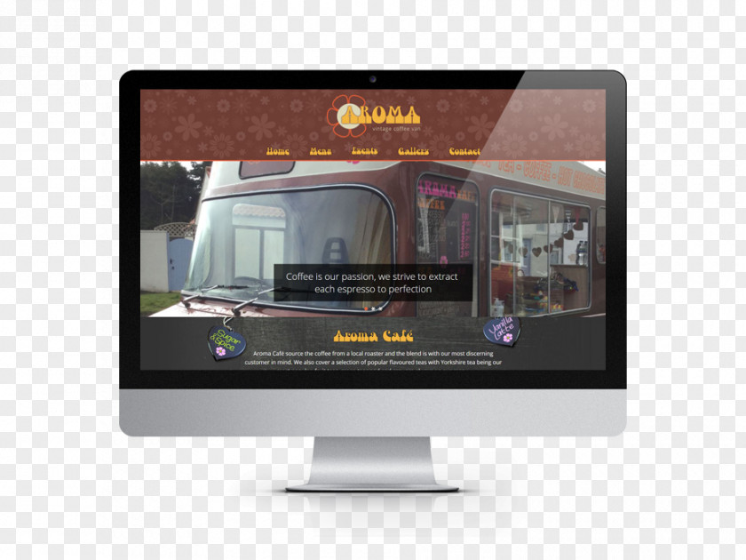 Coffee Aroma Multimedia Display Advertising Computer Monitors PNG