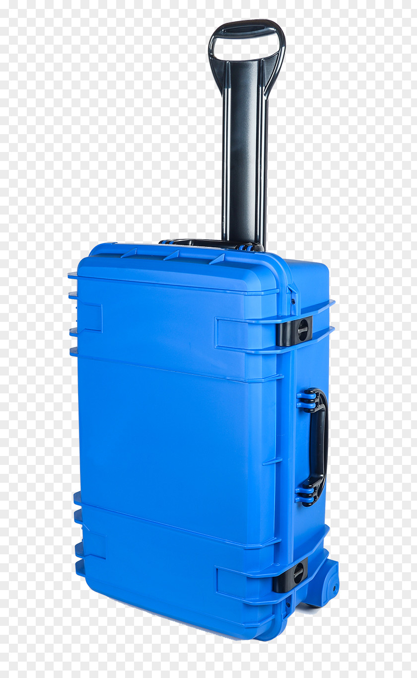 Seahorse Plastic Blue Suitcase PNG