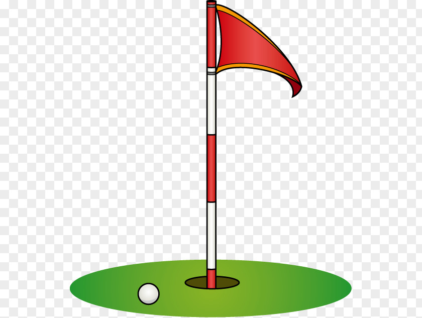 South Korea Flag Golf Clubs Course Ball Clip Art PNG