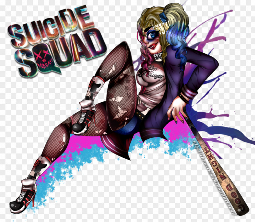 Squad Harley Quinn Enchantress Joker Batman YouTube PNG