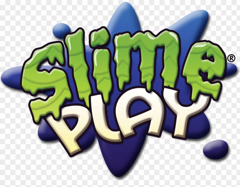 Toy Slime Blue Color Logo PNG