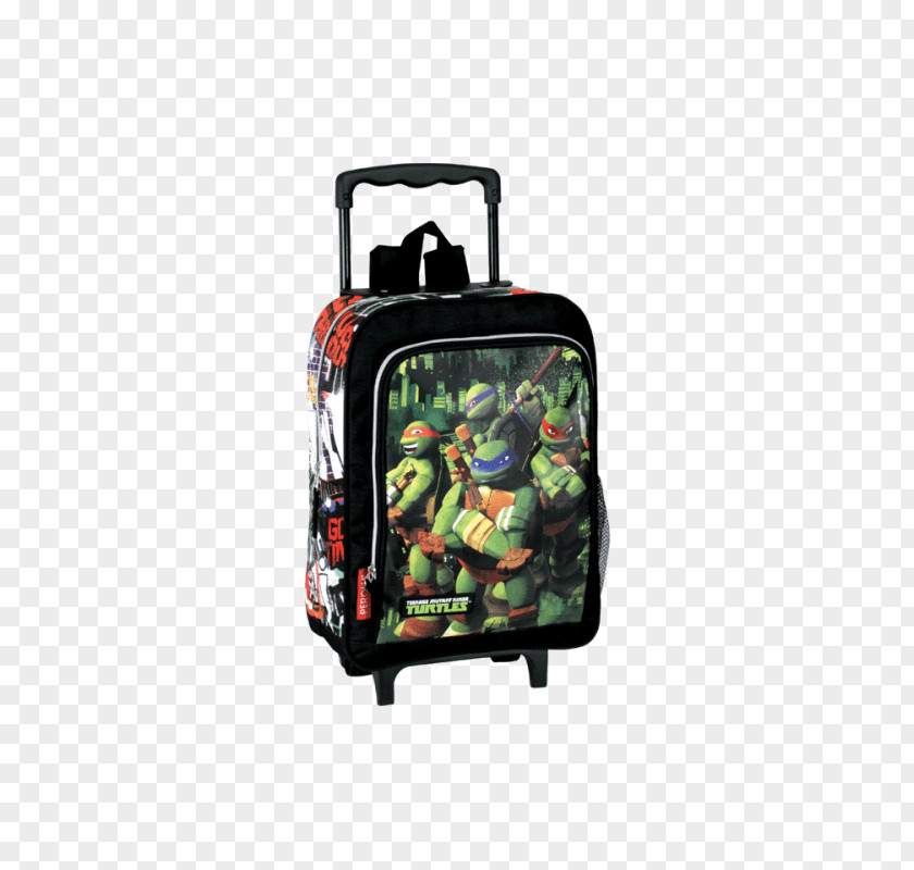Turtle Teenage Mutant Ninja Turtles Bag Backpack Trolley PNG