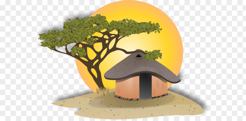 Africa Cliparts Hut Clip Art PNG