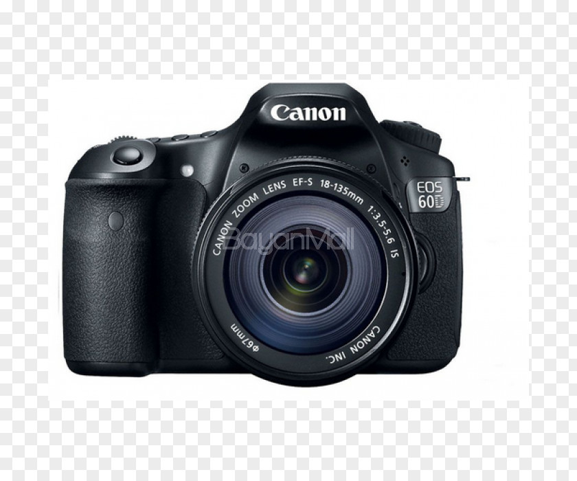 Camera Canon EOS 60D EF-S 18–135mm Lens Mount EF PNG