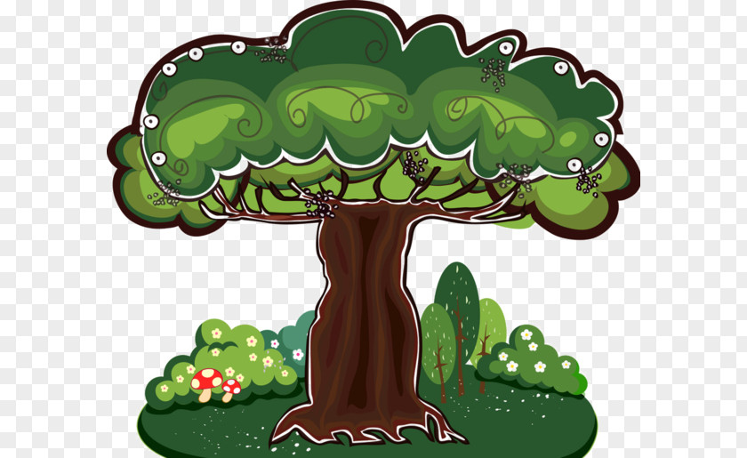 Tree Cartoon Clip Art PNG