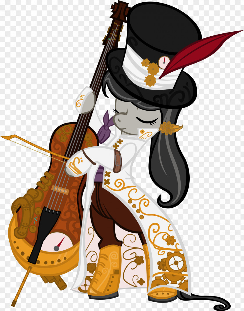 Colts Illustration Violin Steampunk Cello Double Bass Derpy Hooves PNG