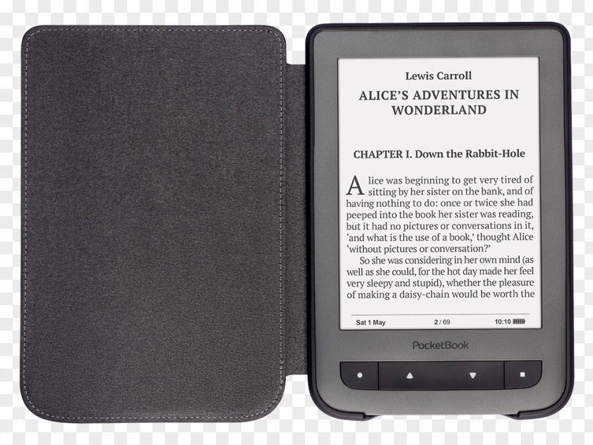 EBook Reader 15.2 Cm PocketBookTouch Lux E-Readers PocketBook International E-book Pocketbook Basic Darkbrown PNG