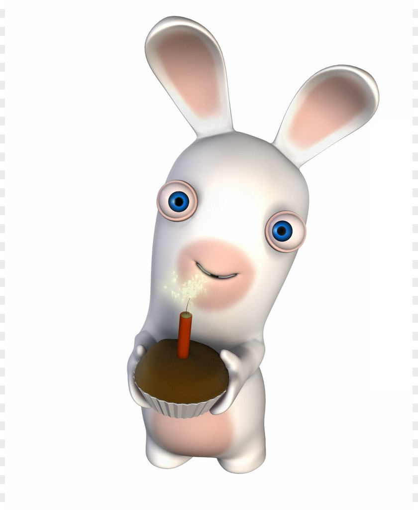 Rabbit Rayman Raving Rabbids 2 Rabbids: TV Party Alive & Kicking Wii PNG