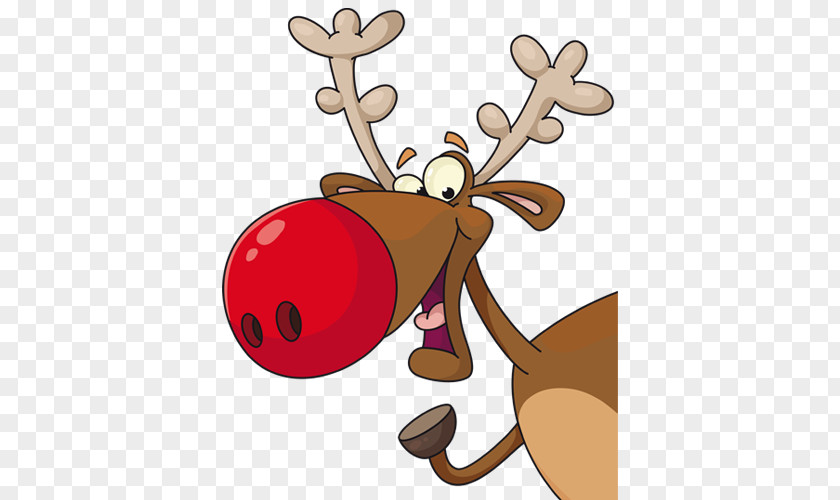 Deer Reindeer Santa Claus PNG