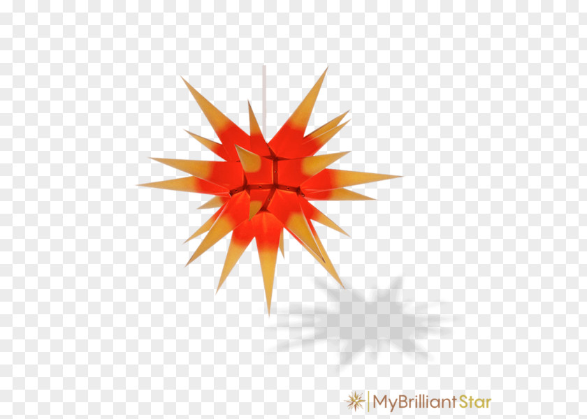 Manufaktur Moravian Star Adventsstjerne YellowHanging Bulb Paper Herrnhuter Sterne GmbH PNG