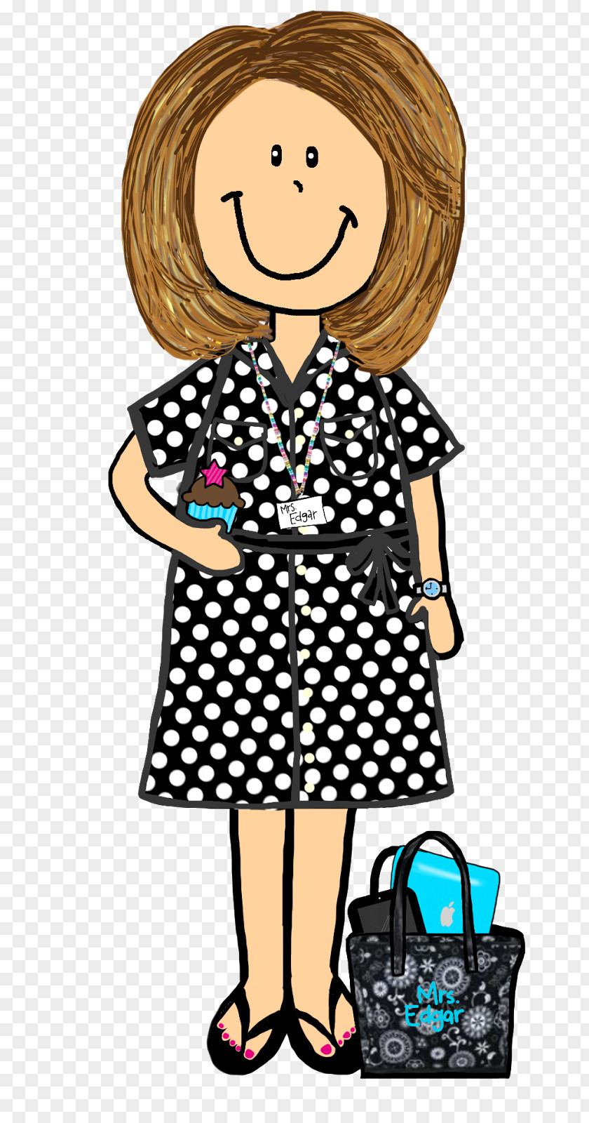 Polka Dot Lantern Human Behavior Dress Cartoon Clip Art PNG