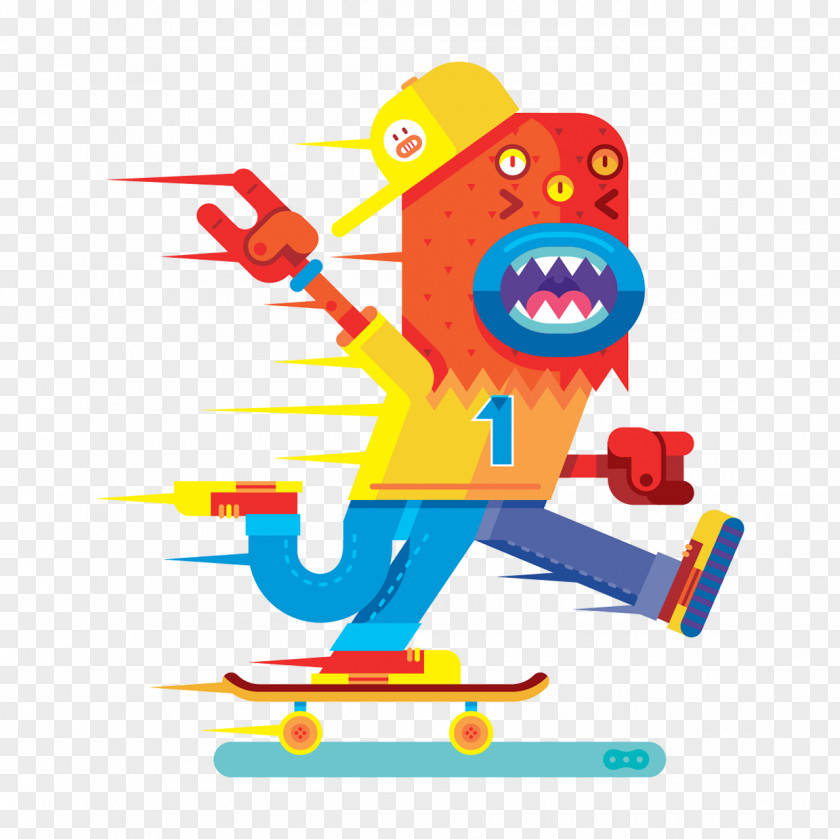 Skateboard Graphic Design Clip Art PNG
