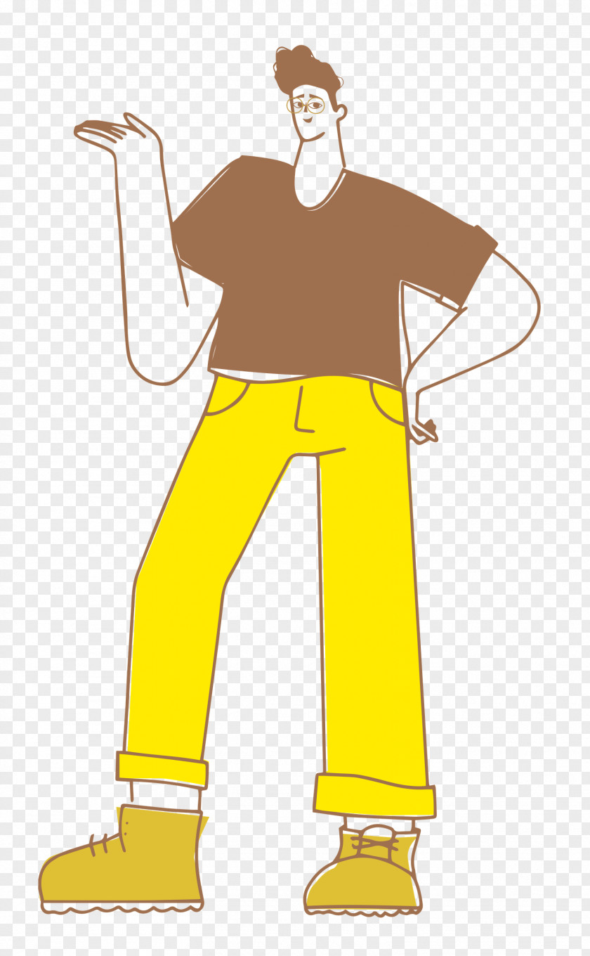 Boy Standing PNG