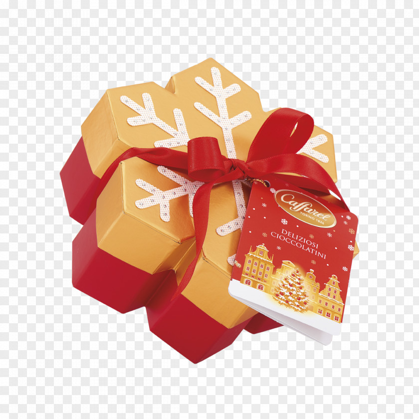 Exquisite Gift Box Caffarel Bonbon Christmas Chocolate PNG