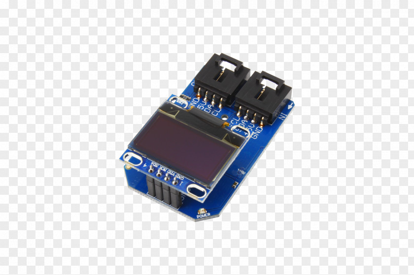 Oled Microcontroller I²C OLED Display Device Flash Memory Cards PNG