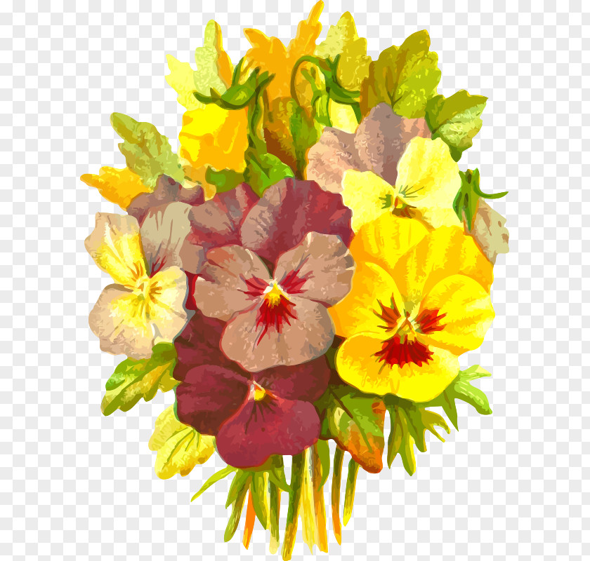 Pansy Drawing Flower Clip Art PNG