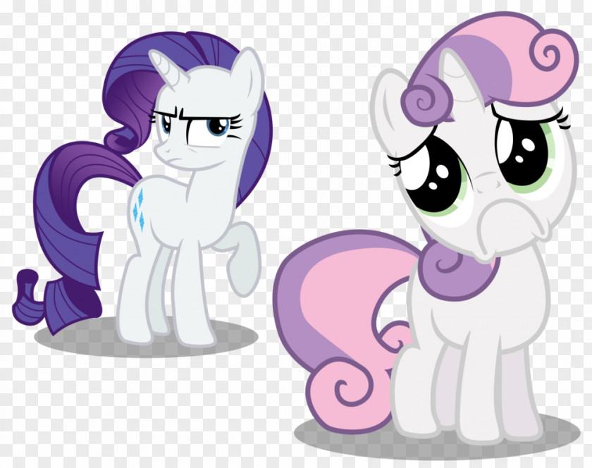 Rarity For Whom The Sweetie Belle Toils Applejack PNG