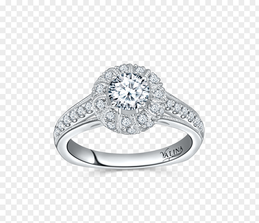 Ring Halo Engagement Jewellery Wedding Cartier PNG