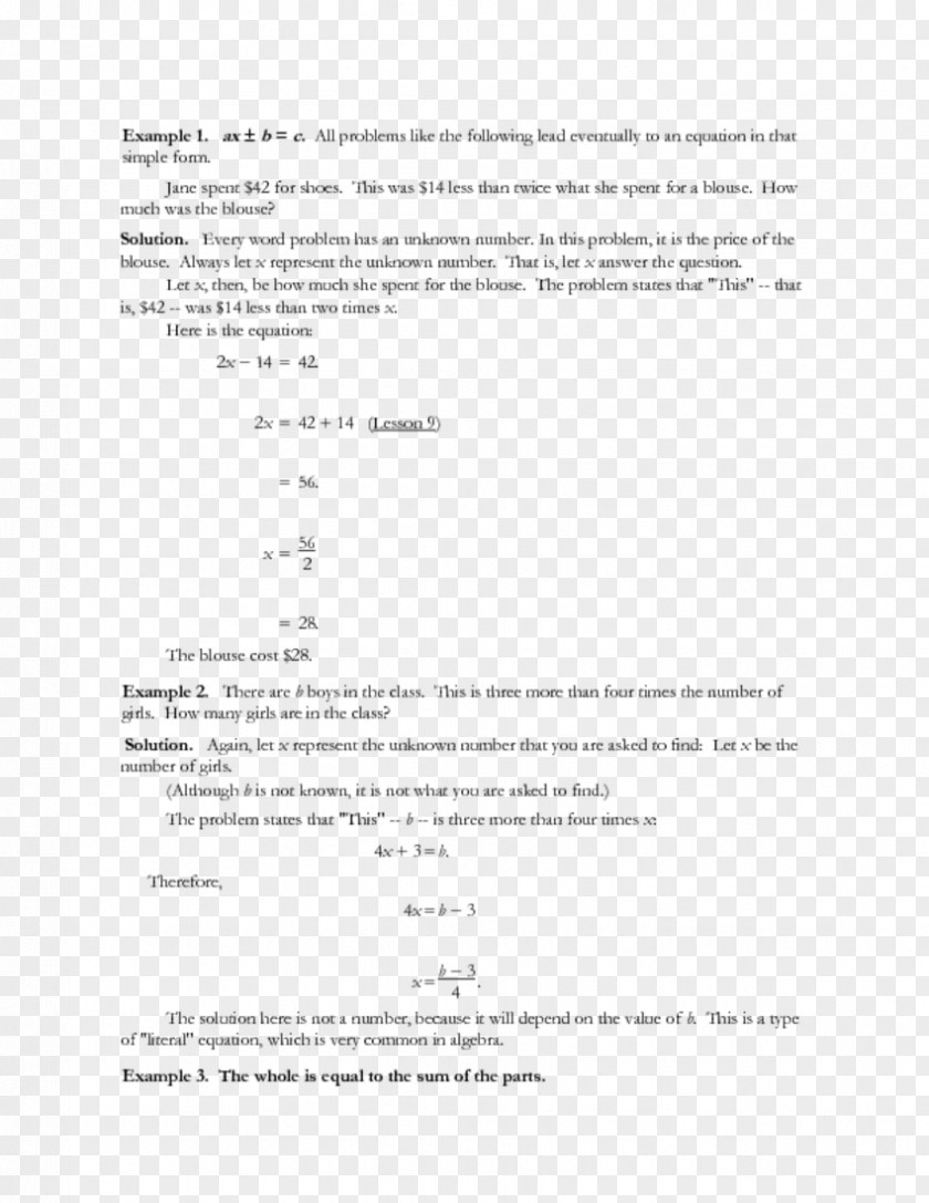 Handwritten Mathematical Problem Solving Equations Accounting Participating Preferred Stock Test Student PNG