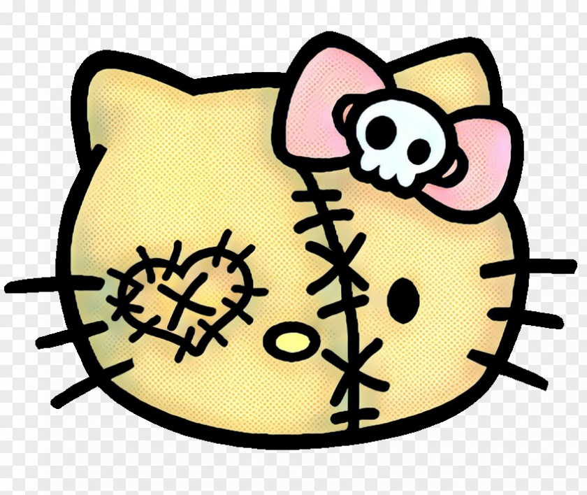 Hello Kitty Cat Drawing Face Clip Art PNG
