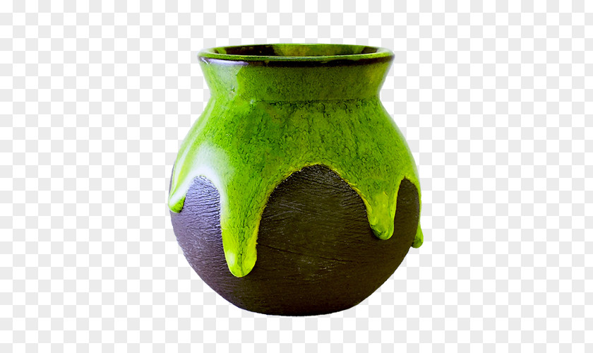 Huang Jinbao Gourd Vase Ceramic Pottery PNG